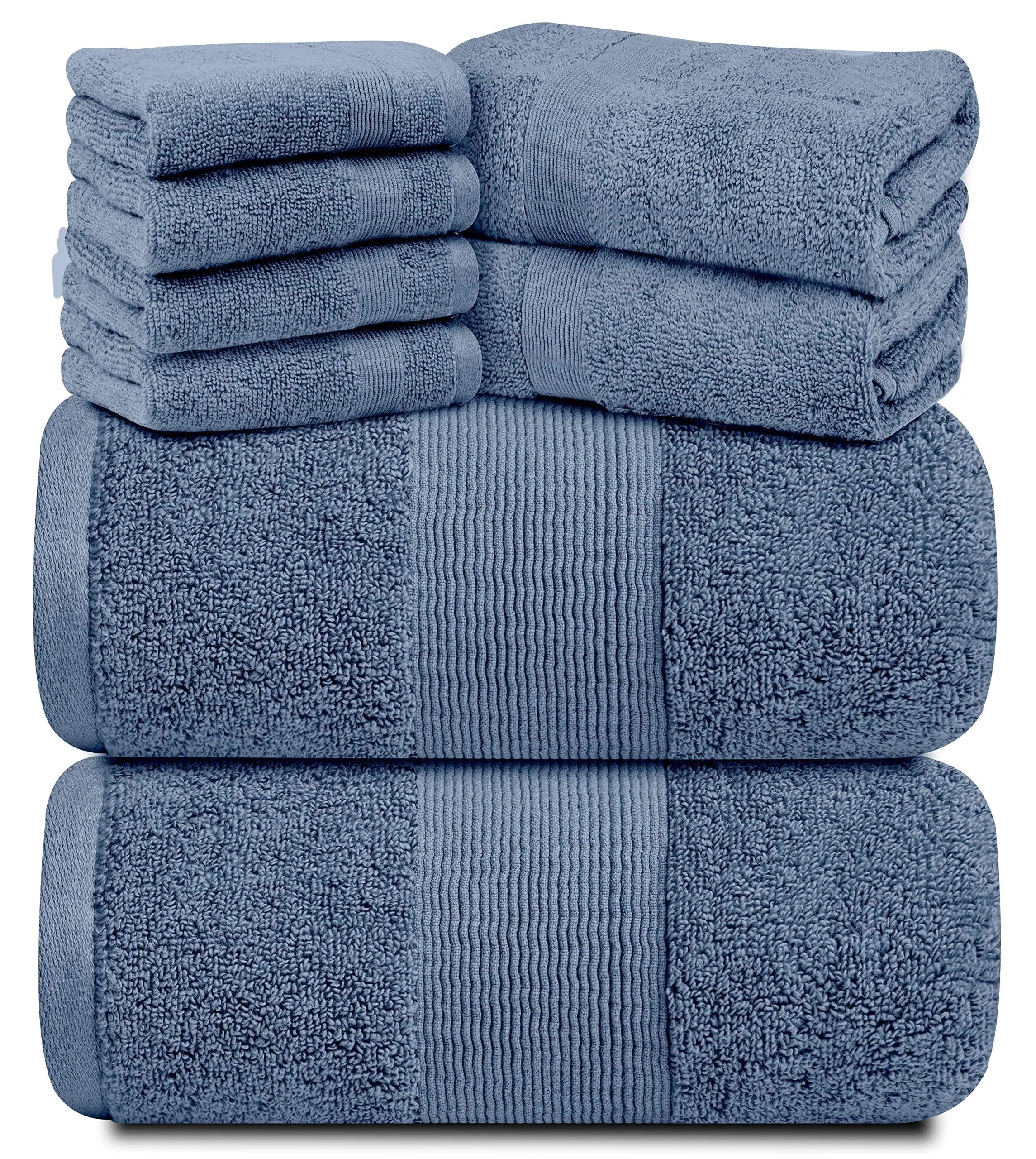 Resort Collection 8-Piece Cotton Towel Set
