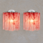 Murano Glass Tube Wall Sconce – Handcrafted Decorative Glass