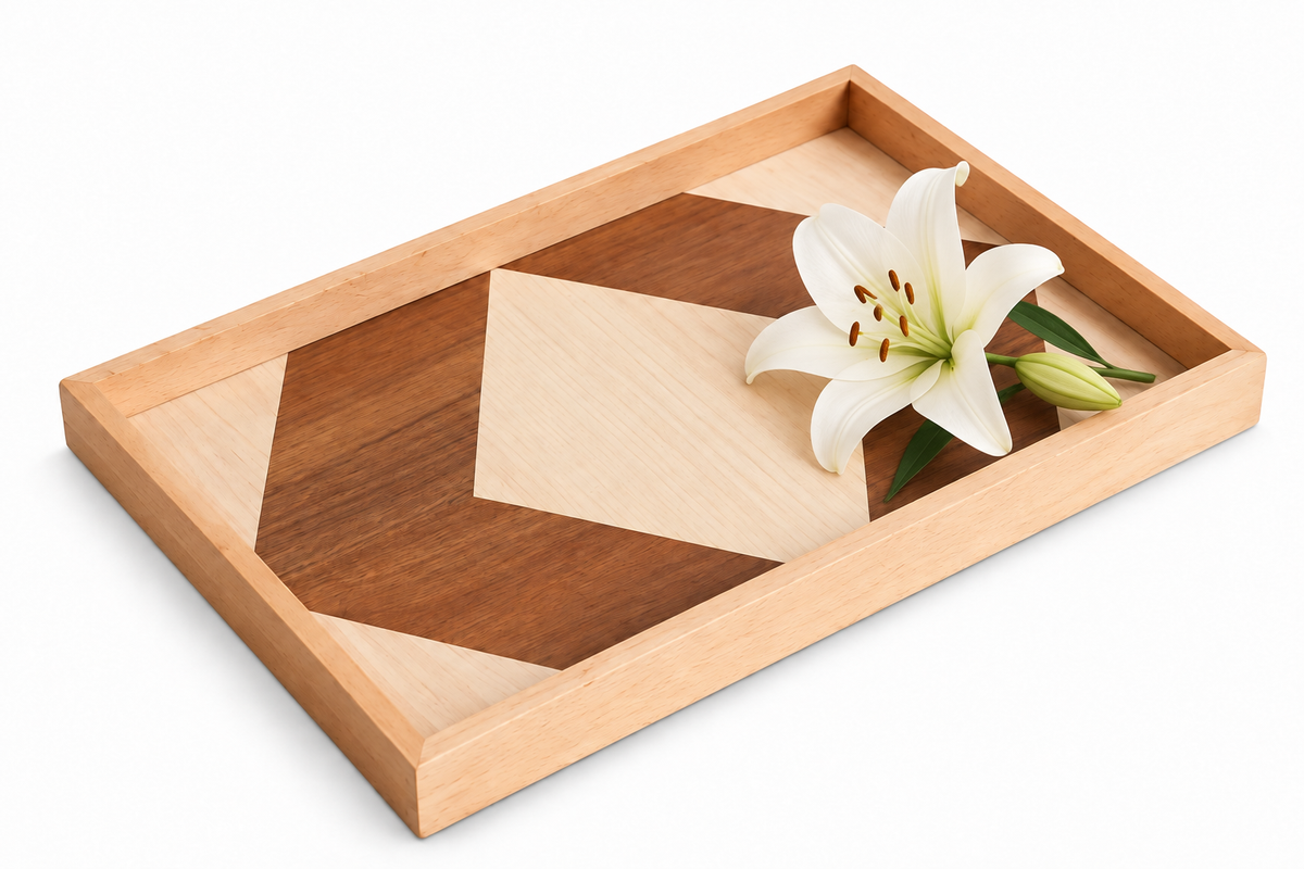 Wood Serving Tray – Natural