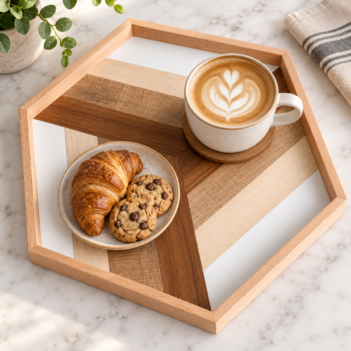 Wood Serving Tray – Natural