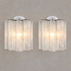 Murano Glass Tube Wall Sconce – Handcrafted Decorative Glass