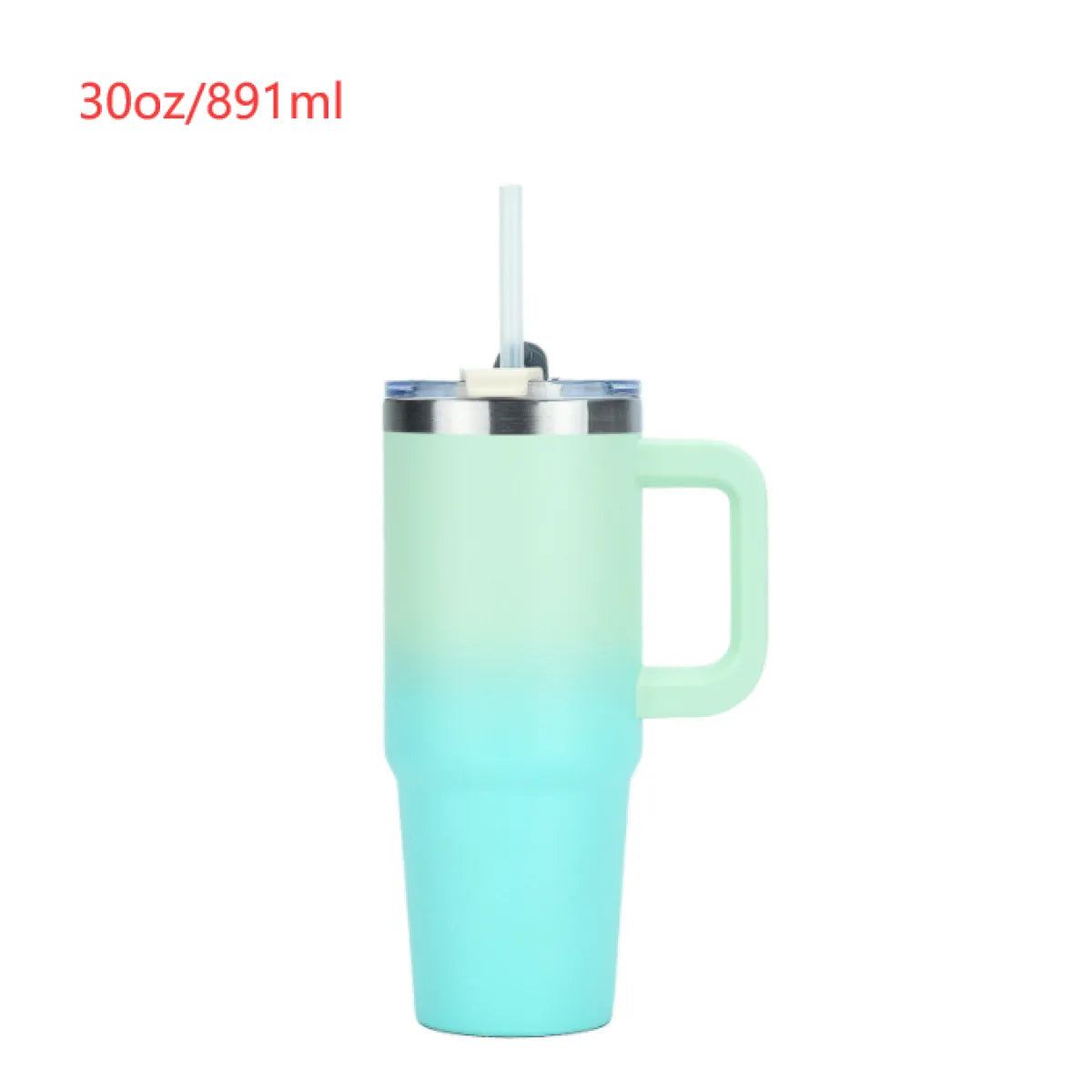 Stainless Steel Vacuum Insulated Tumbler with Lid & Straw
