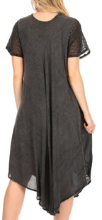 Women’s Relaxed Embroidered Caftan Dress