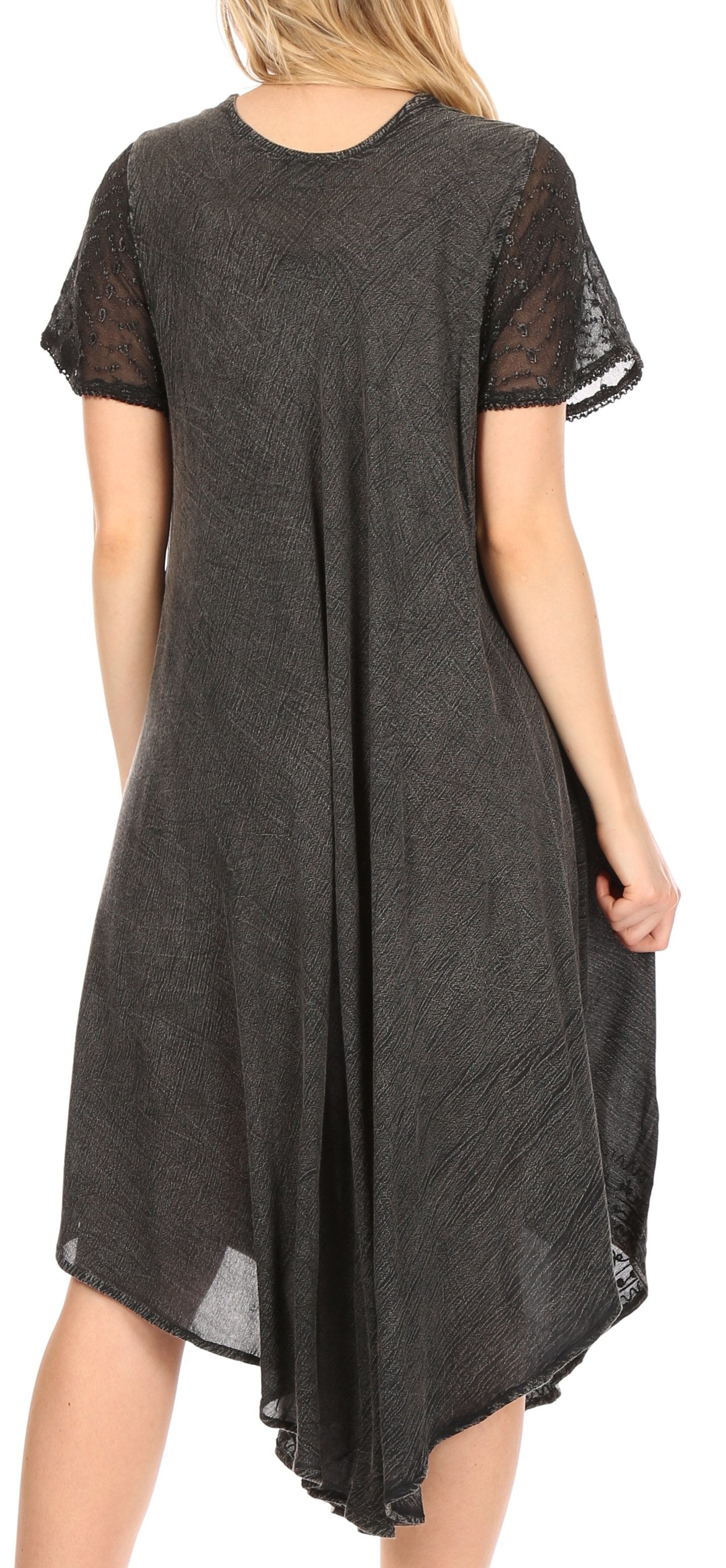 Women’s Relaxed Embroidered Caftan Dress