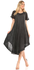 Women’s Relaxed Embroidered Caftan Dress