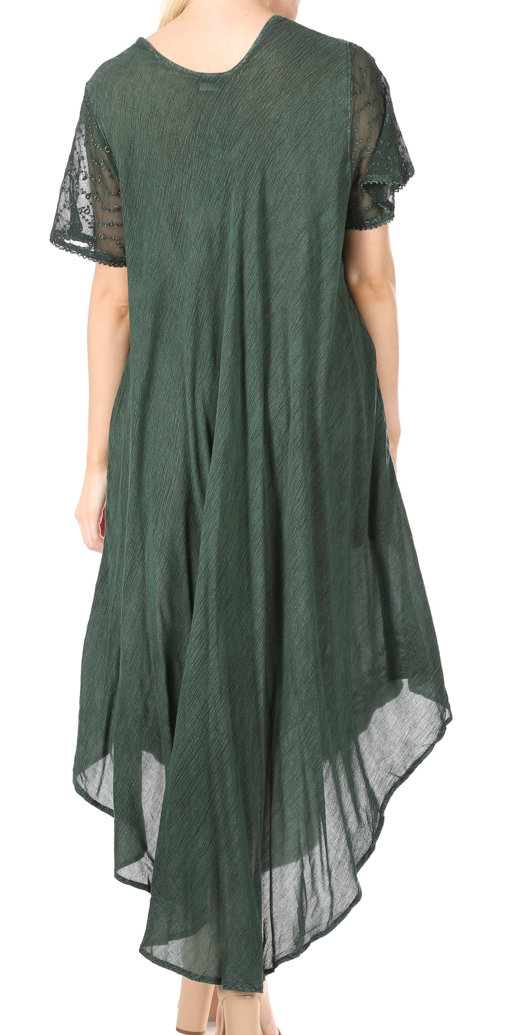 Women’s Relaxed Embroidered Caftan Dress
