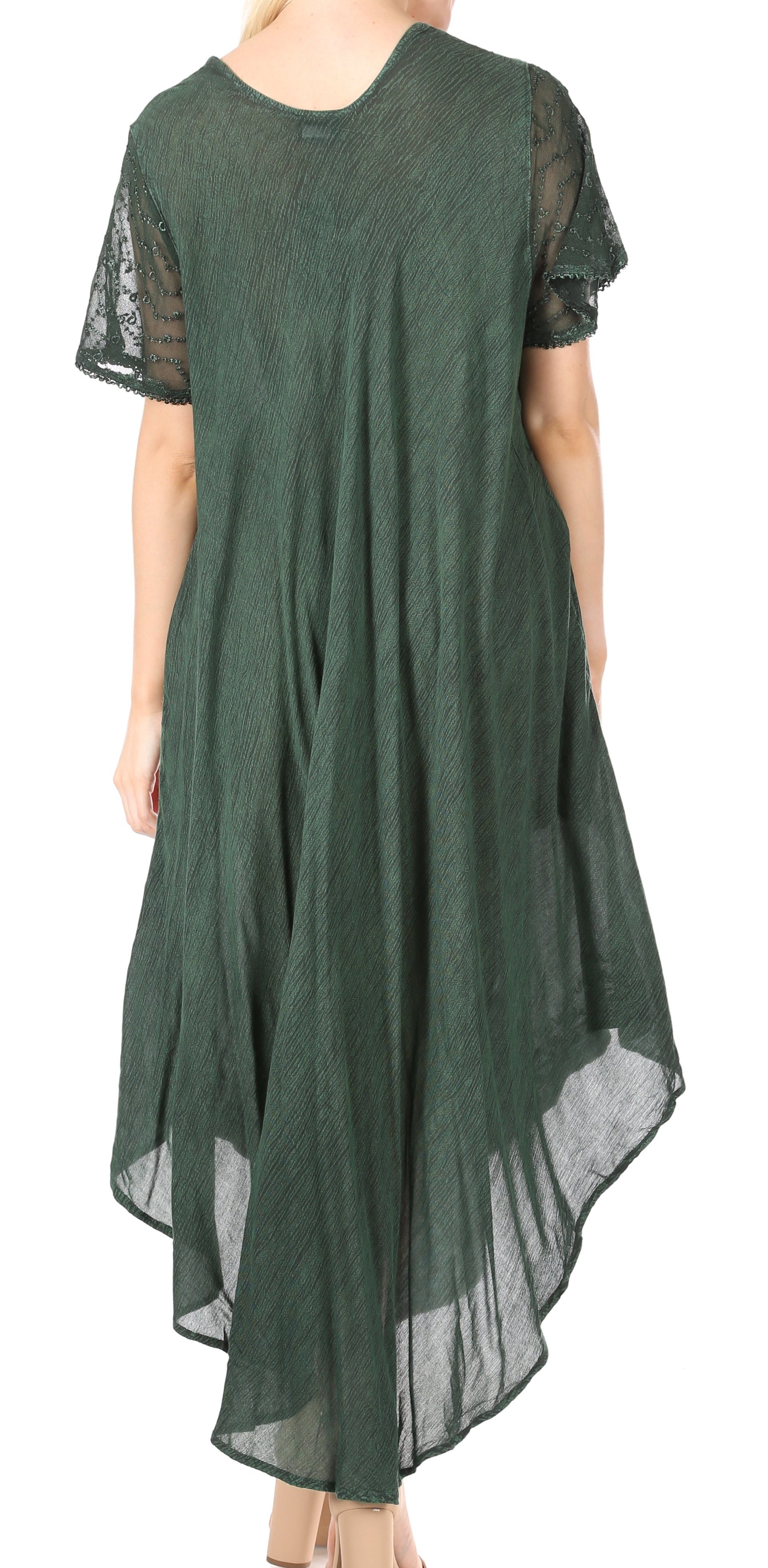 Women’s Relaxed Embroidered Caftan Dress