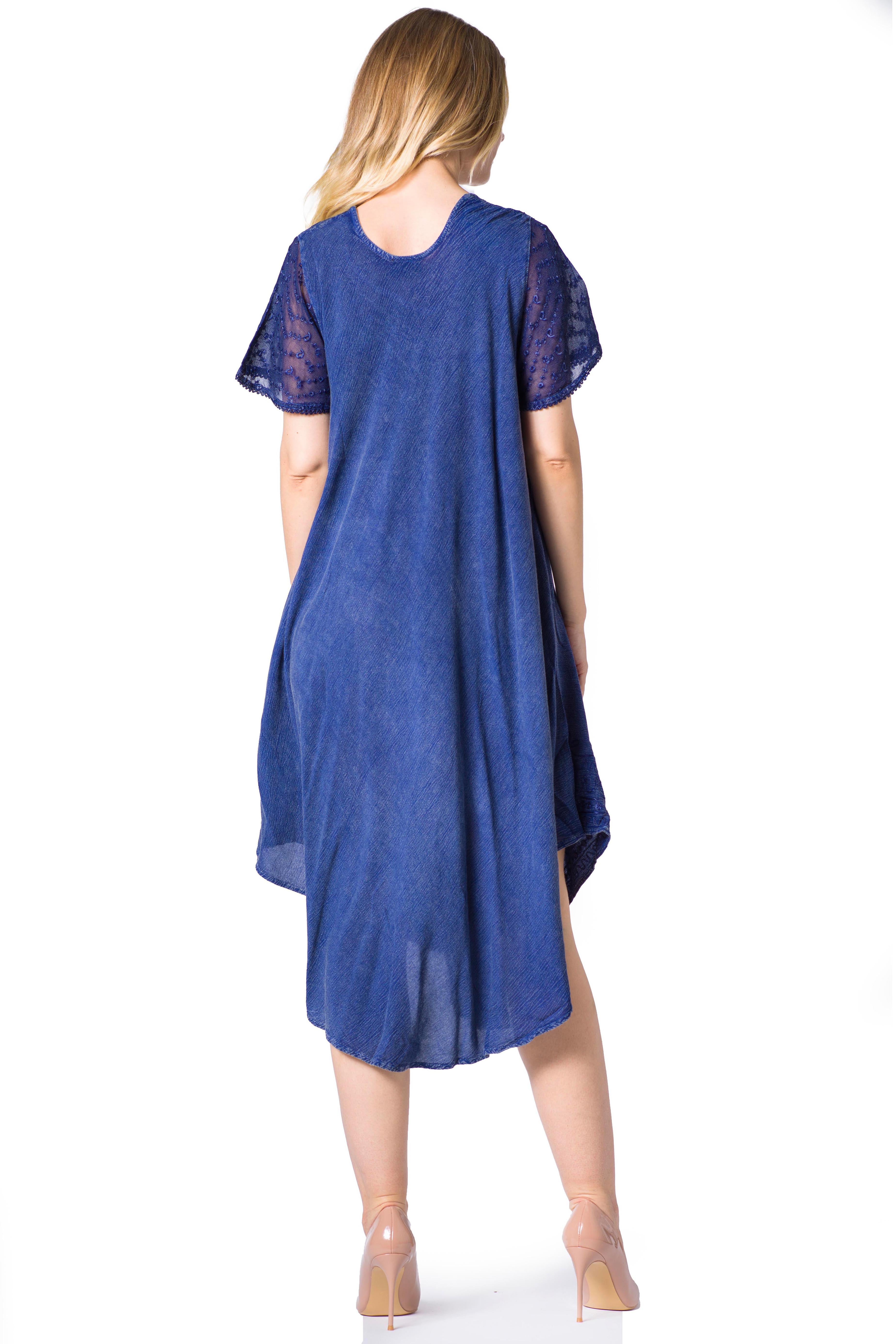 Women’s Relaxed Embroidered Caftan Dress