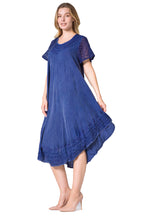 Women’s Relaxed Embroidered Caftan Dress