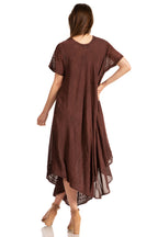 Women’s Relaxed Embroidered Caftan Dress