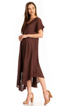 Women’s Relaxed Embroidered Caftan Dress