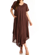 Women’s Relaxed Embroidered Caftan Dress