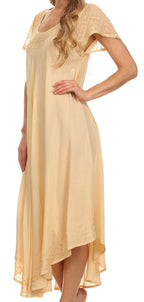 Women’s Relaxed Embroidered Caftan Dress