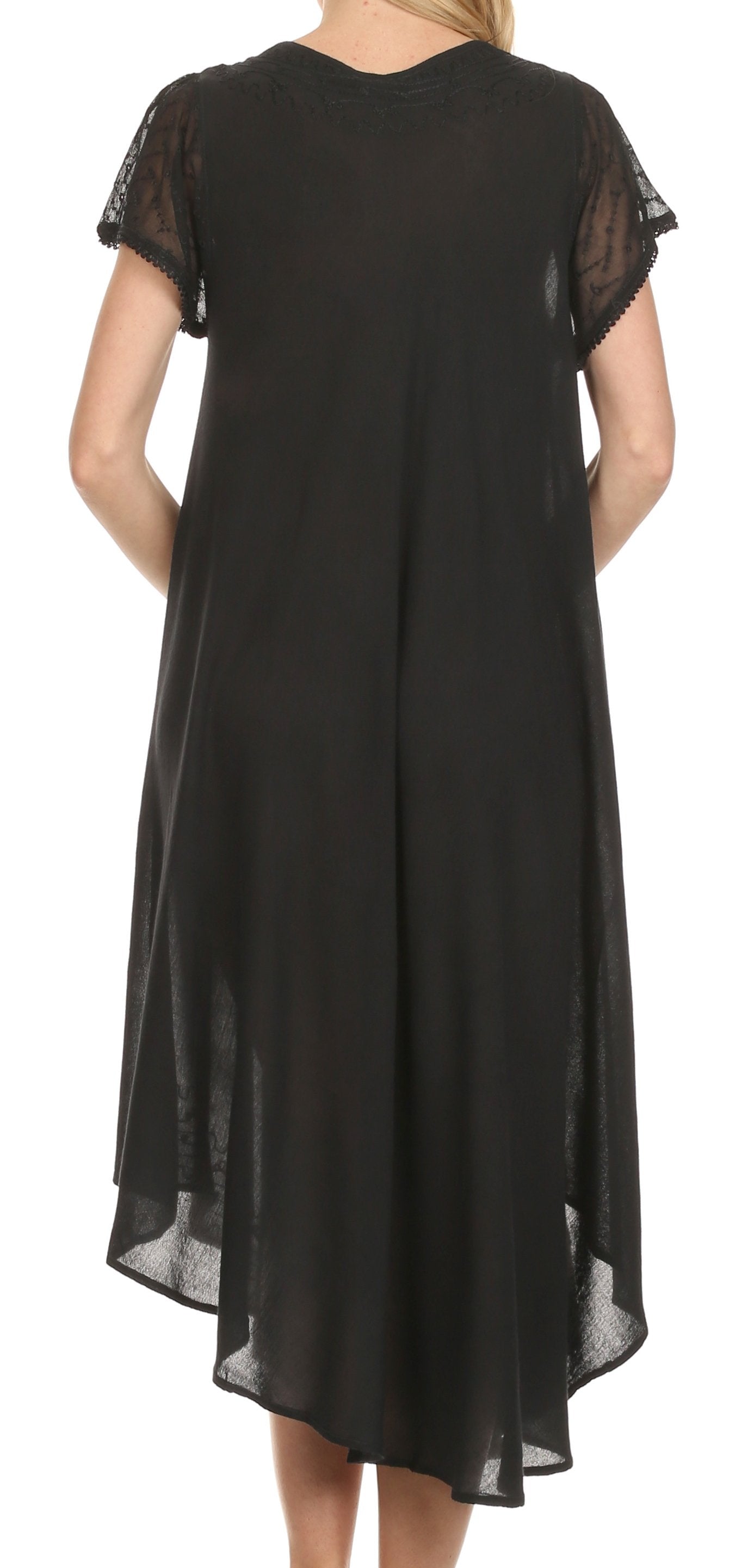 Women’s Relaxed Embroidered Caftan Dress
