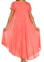 Women’s Relaxed Embroidered Caftan Dress