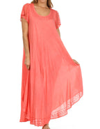 Women’s Relaxed Embroidered Caftan Dress