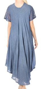 Women’s Relaxed Embroidered Caftan Dress