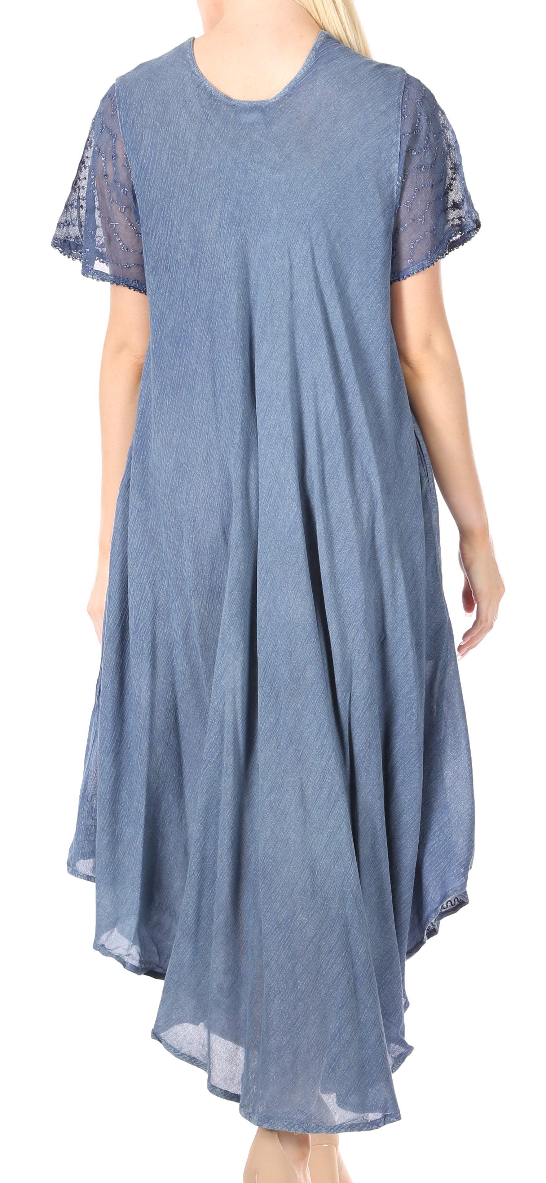 Women’s Relaxed Embroidered Caftan Dress