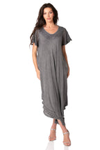 Women’s Relaxed Embroidered Caftan Dress