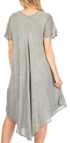 Women’s Relaxed Embroidered Caftan Dress