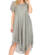Women’s Relaxed Embroidered Caftan Dress