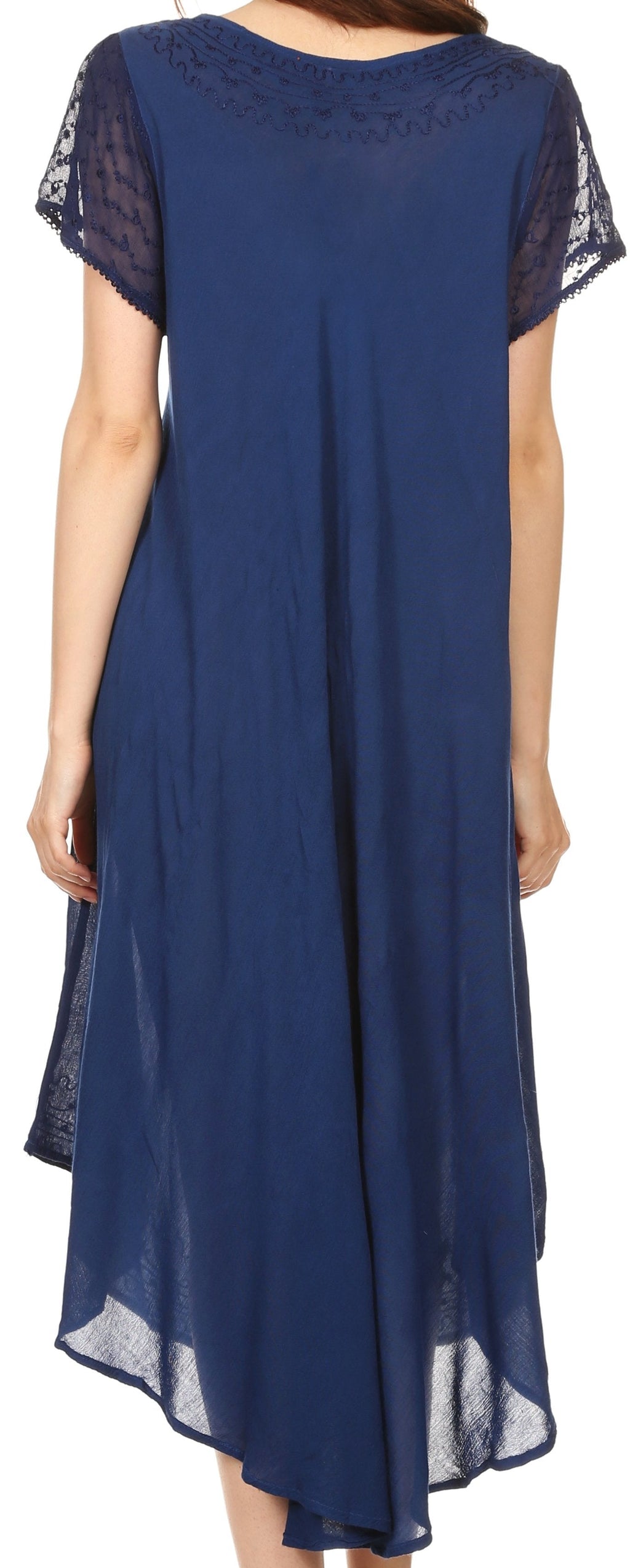 Women’s Relaxed Embroidered Caftan Dress