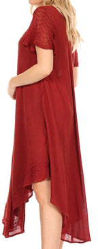 Women’s Relaxed Embroidered Caftan Dress