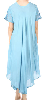Women’s Relaxed Embroidered Caftan Dress