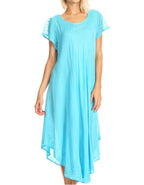 Women’s Relaxed Embroidered Caftan Dress