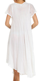 Women’s Relaxed Embroidered Caftan Dress