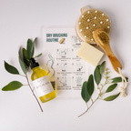 Dry Brushing Skin Care Kit with Body Oil