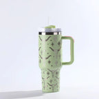 Stainless Steel Straw Tumbler