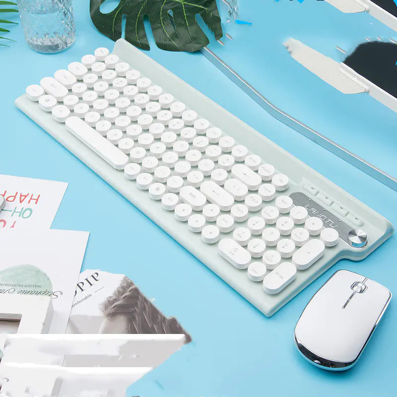 Wireless Charging Keyboard and Mouse Set for Gaming