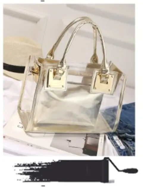 Transparent Jelly Crystal Handbag