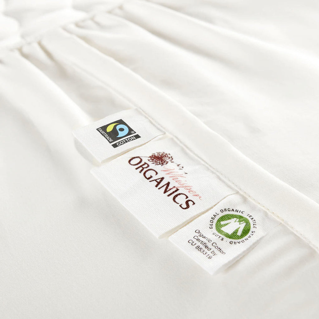 Organic Cotton Quilted Mattress Pad – Absorbent, Non-Waterproof Protection