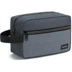 Small Travel Toiletry Bag – Grey Carbrea
