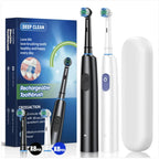 Rotating Round Head Electric Toothbrush (Rechargeable)