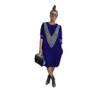 YZ1224 Women's Casual Loose Dress for Fall/Winter
