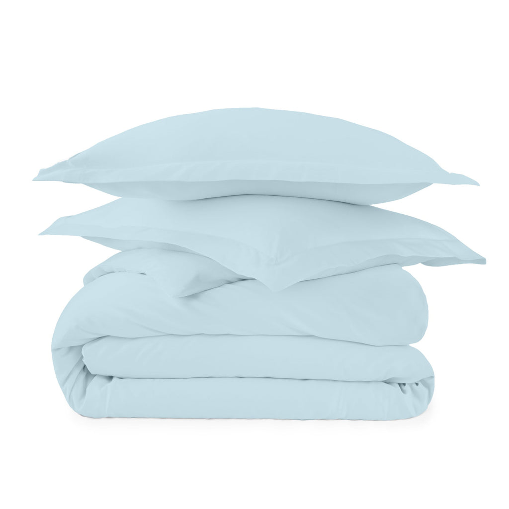 500 Thread Count Organic Cotton Sateen Duvet Cover Set