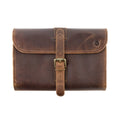 Leather Hanging Toiletry Bag – Moonster