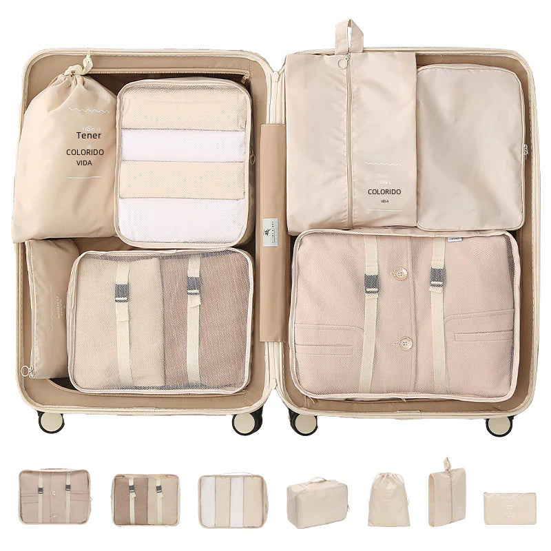 Travel Packing Cubes Set – 7 Piece