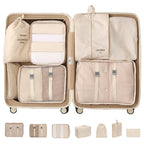 Travel Packing Cubes Set – 7 Piece