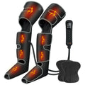 SHINE WELL Leg Massager with Heat and Compression Leg Compression Massager for Circulation 3 Heat 3 Modes 3 Intensities Full Leg Massager for Pain Relief and Swelling FSA HSA Eligible
