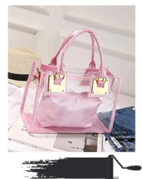 Transparent Jelly Crystal Handbag