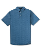 Men’s Flight Pattern Blade Collar Performance Polo