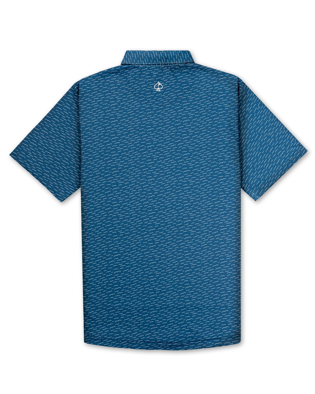 Men’s Flight Pattern Blade Collar Performance Polo