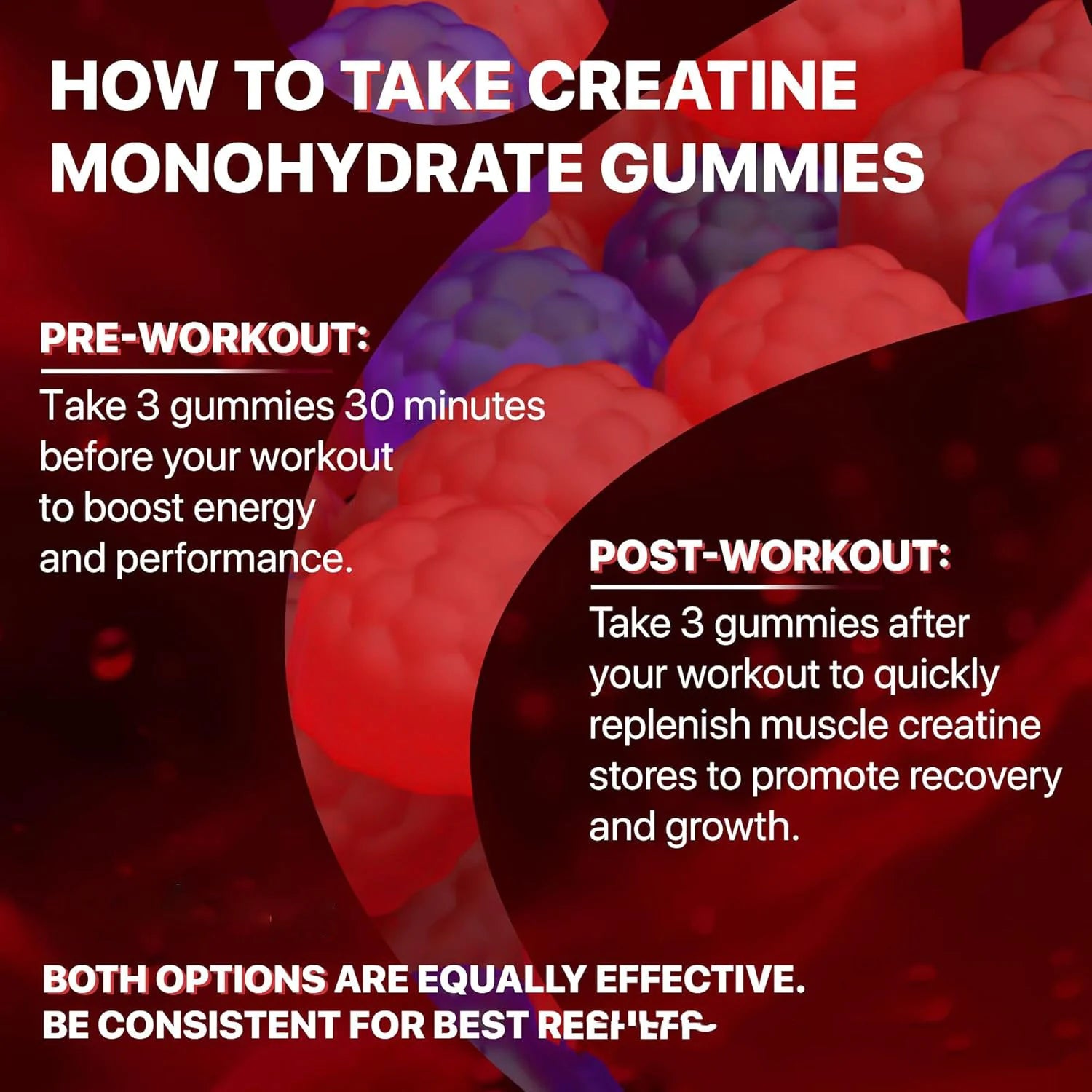 Muscle Boost Gummies (Creatine + Vitamins)