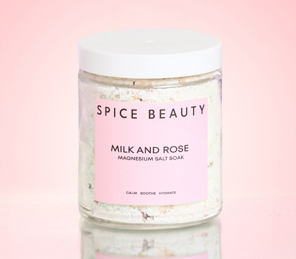 Goat Milk & Rose Magnesium Salt Soak