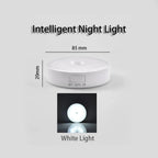 4-Pack Rechargeable Motion Sensor LED Night Lights – Warm or White