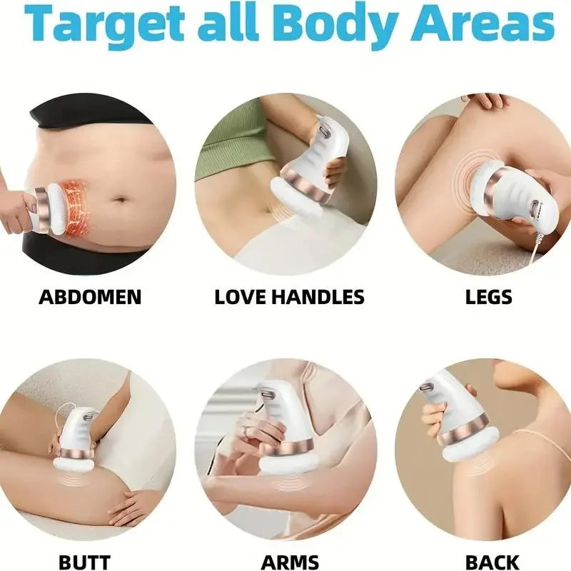 Electric 360° Body Massager with Washable Pads